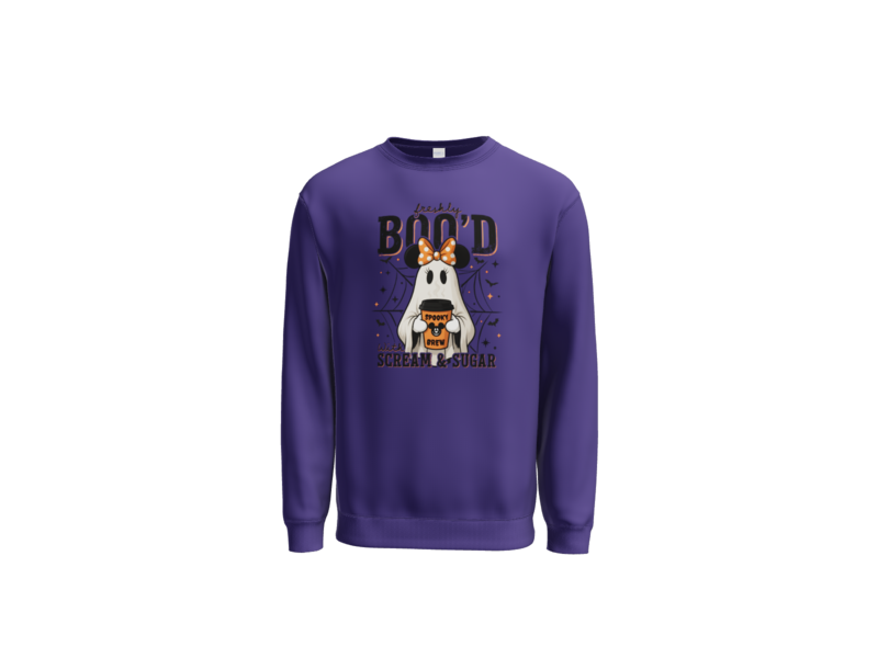 Freshly Boo'd Bow Crewneck