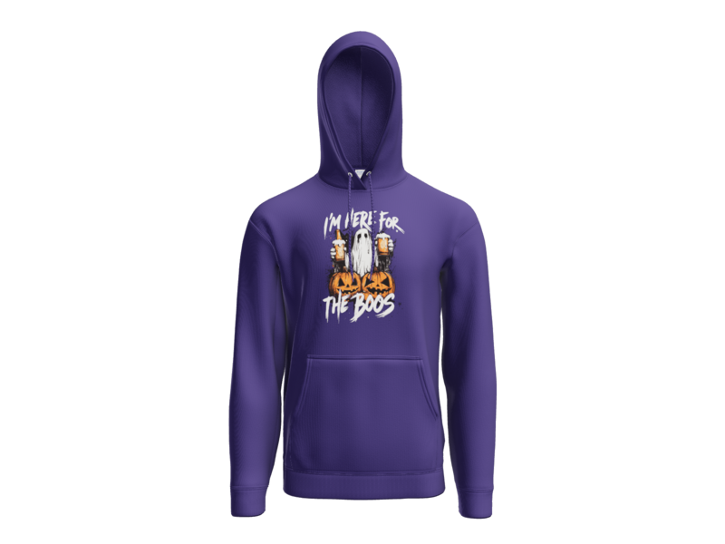 Halloween Here for the Boos Hoodie