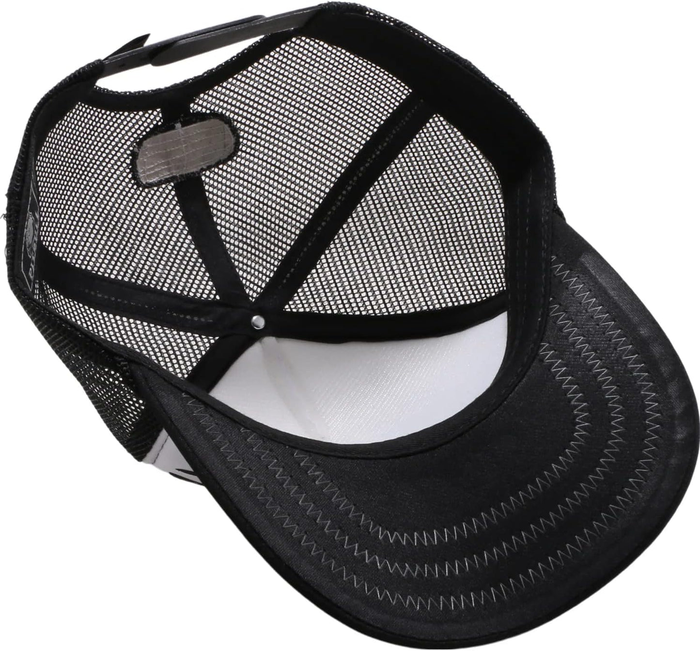 Black and White Zodiac Trucker Hat