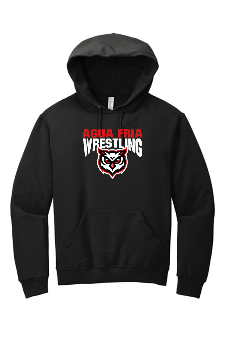 Agua Fria Owls Black Wrestling Hoodie