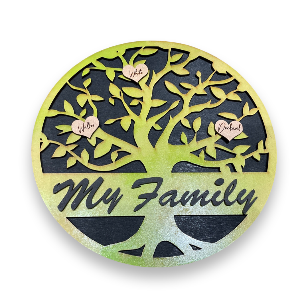 Personalized Tree Sign