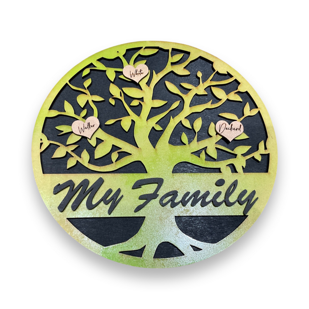 Personalized Tree Sign