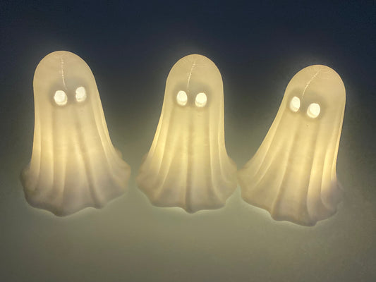 Tea light Ghost Trio