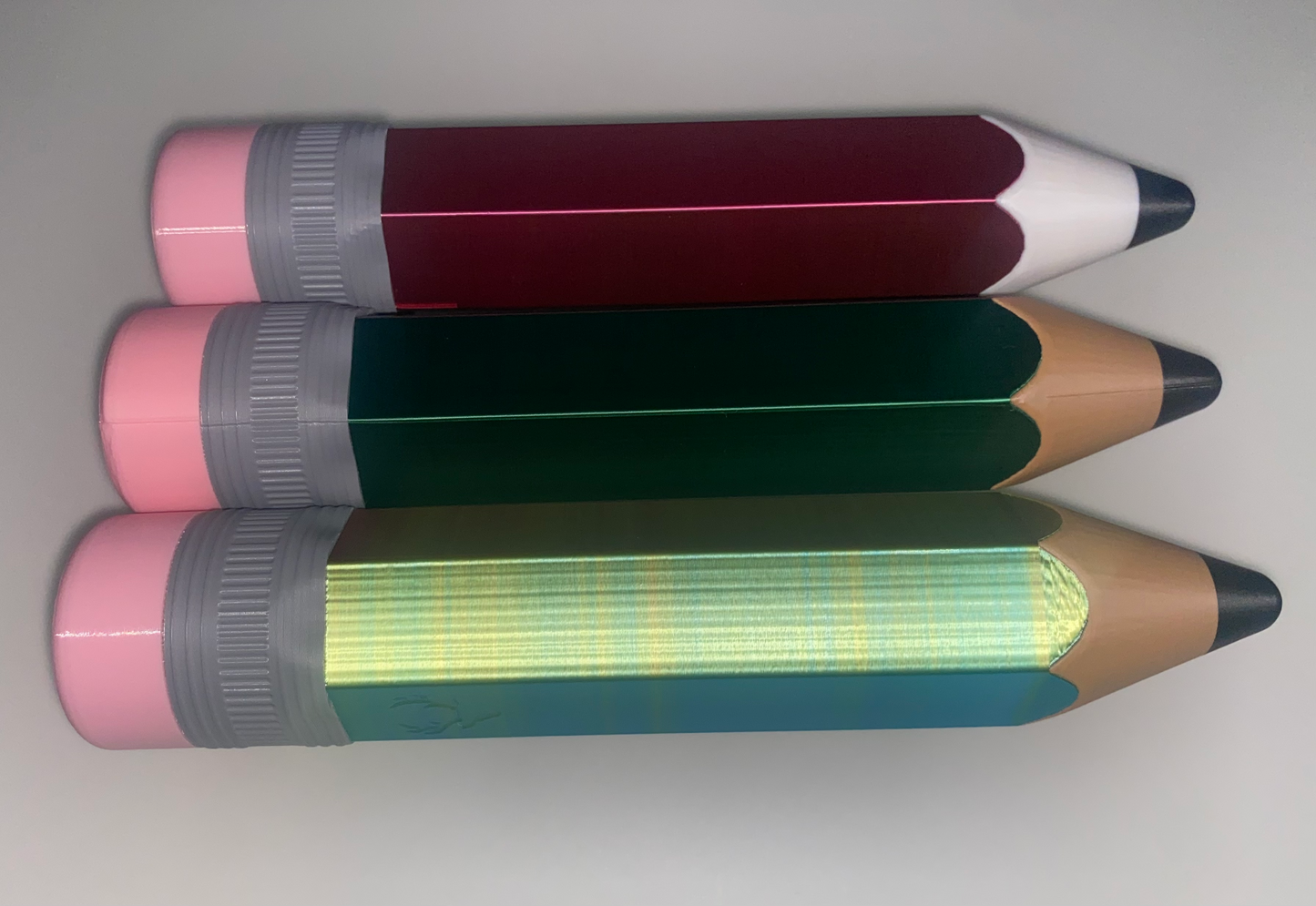 Multicolor 3D Pencil Case