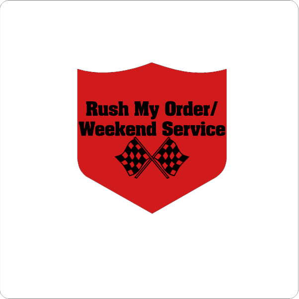 Rush My Order/Weekend Service