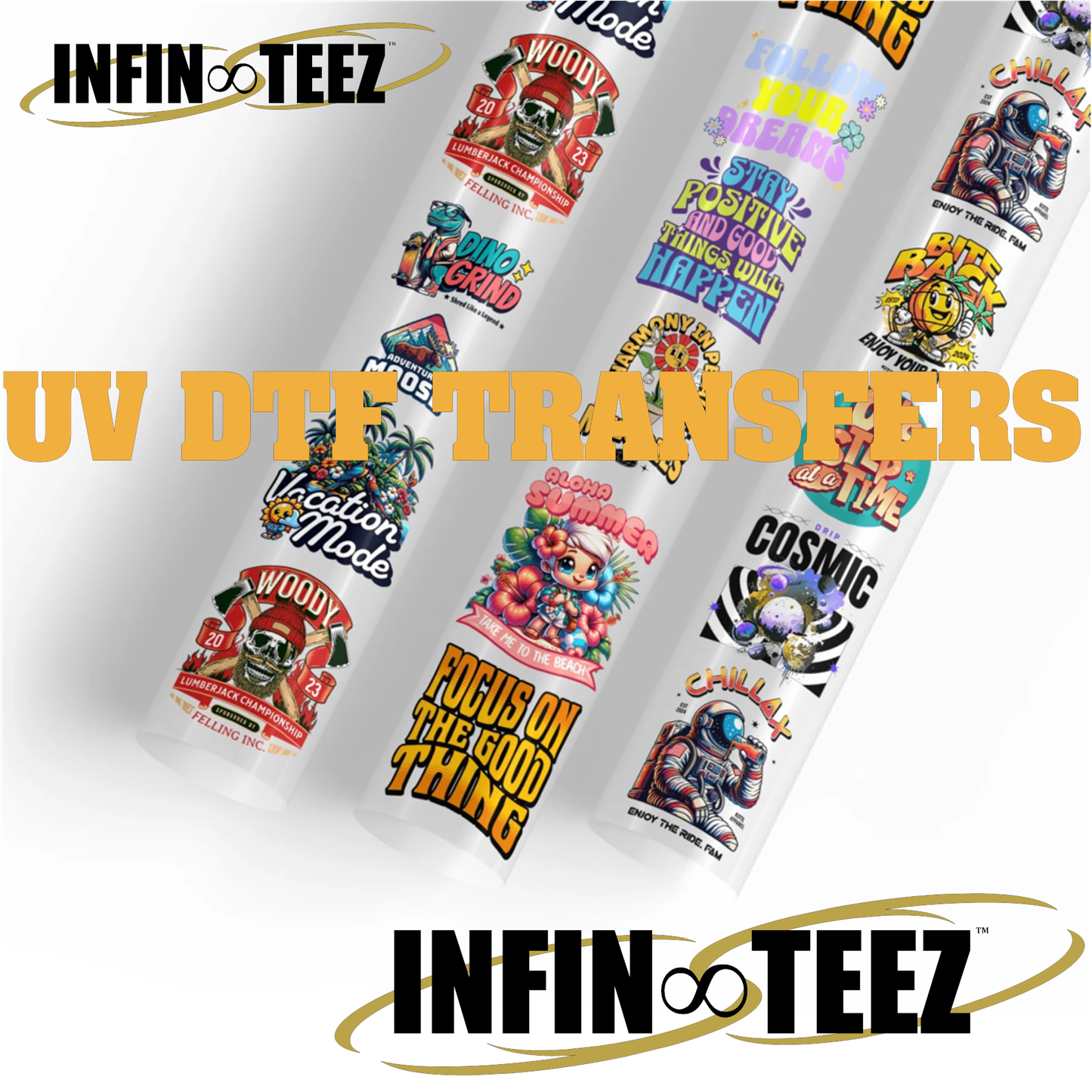 UV DTF Transfers