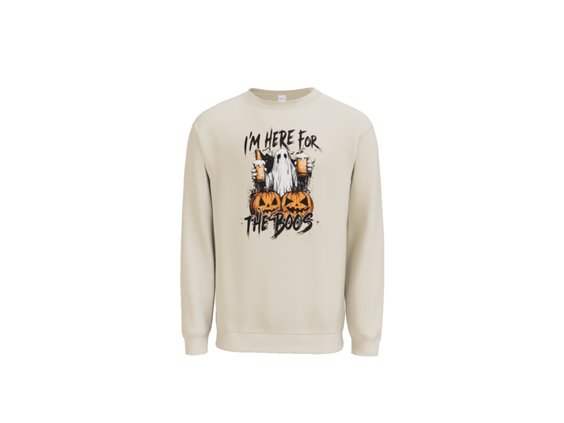 Halloween Here for the Boo's Crewneck