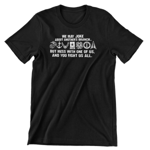 Military Branch Joke T Shirt