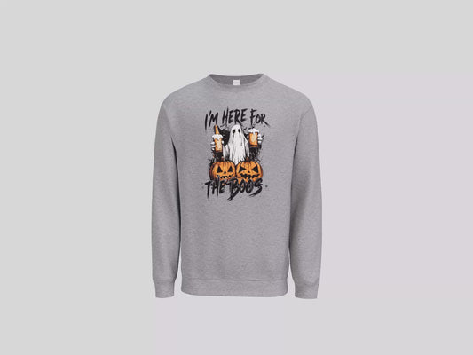 Halloween Here for the Boo's Crewneck