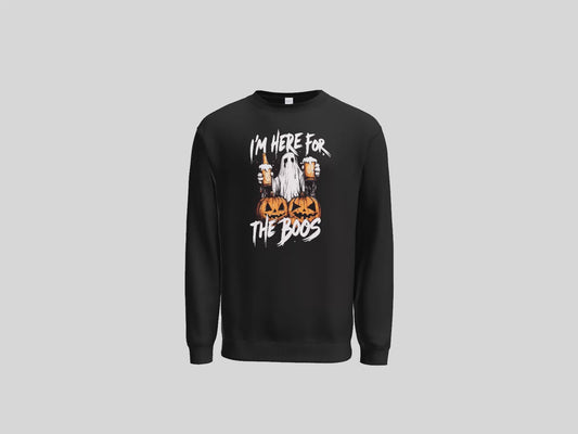 Halloween Here for the Boo's Crewneck