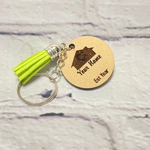 Custom Home Keychain