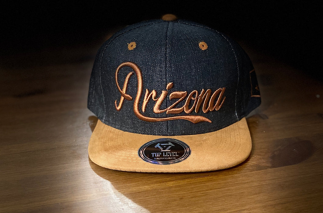 Arizona Blue Jean and Tan Suede