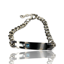 Load image into Gallery viewer, Two Toned Bar Bracelet (Personalization Optional)
