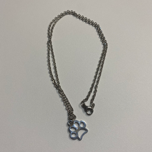 Load image into Gallery viewer, Small Paw Print Necklace
